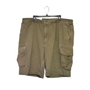 Polo Ralph Lauren Men's 46 Big & Tall Vintage Khaki Cargo Shorts Rugged Utility